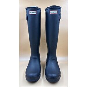 Hunter Original Tour Tall Boot, Black Winter, Rain Boot, Women’s Size 9